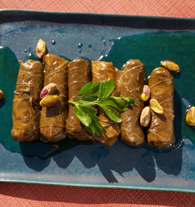 Stuffed Collard Greens (Karalahana Sarmasi) - Heraclea Food Co