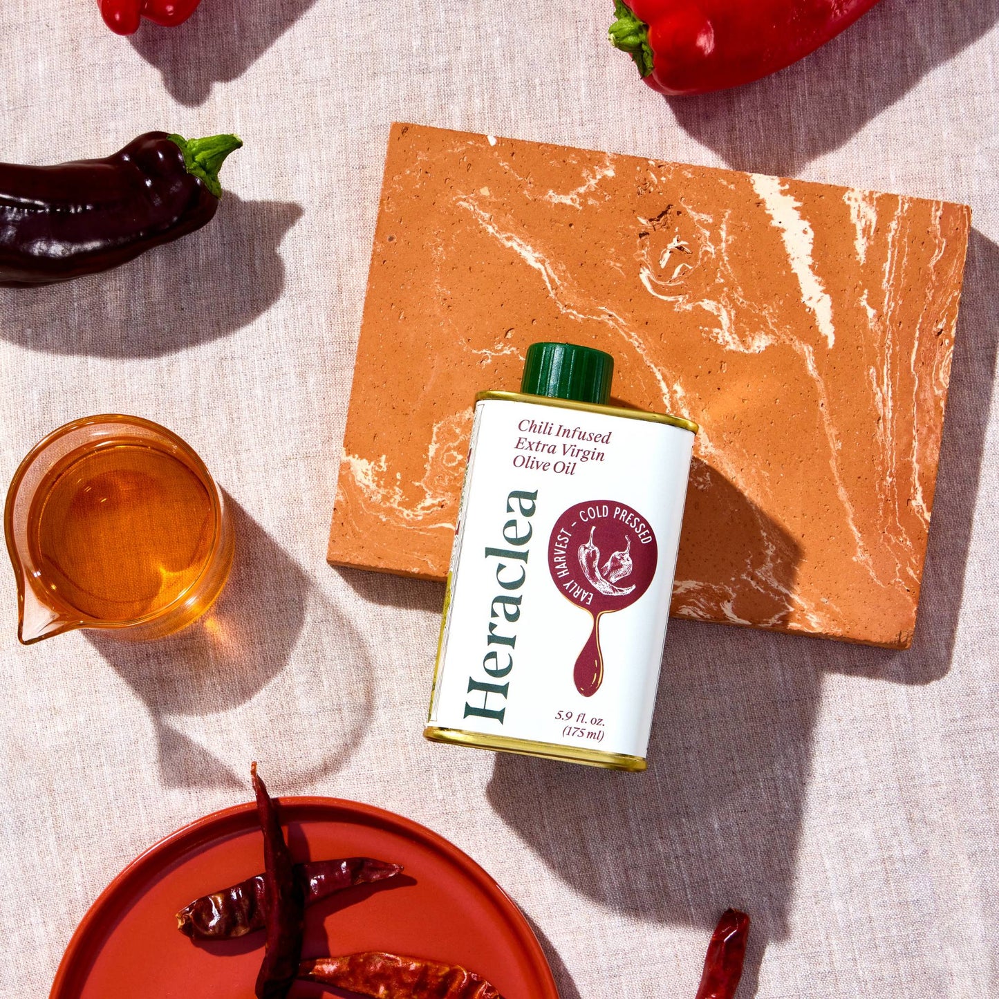 Chili Infused Olive Oil - Heraclea Food Co