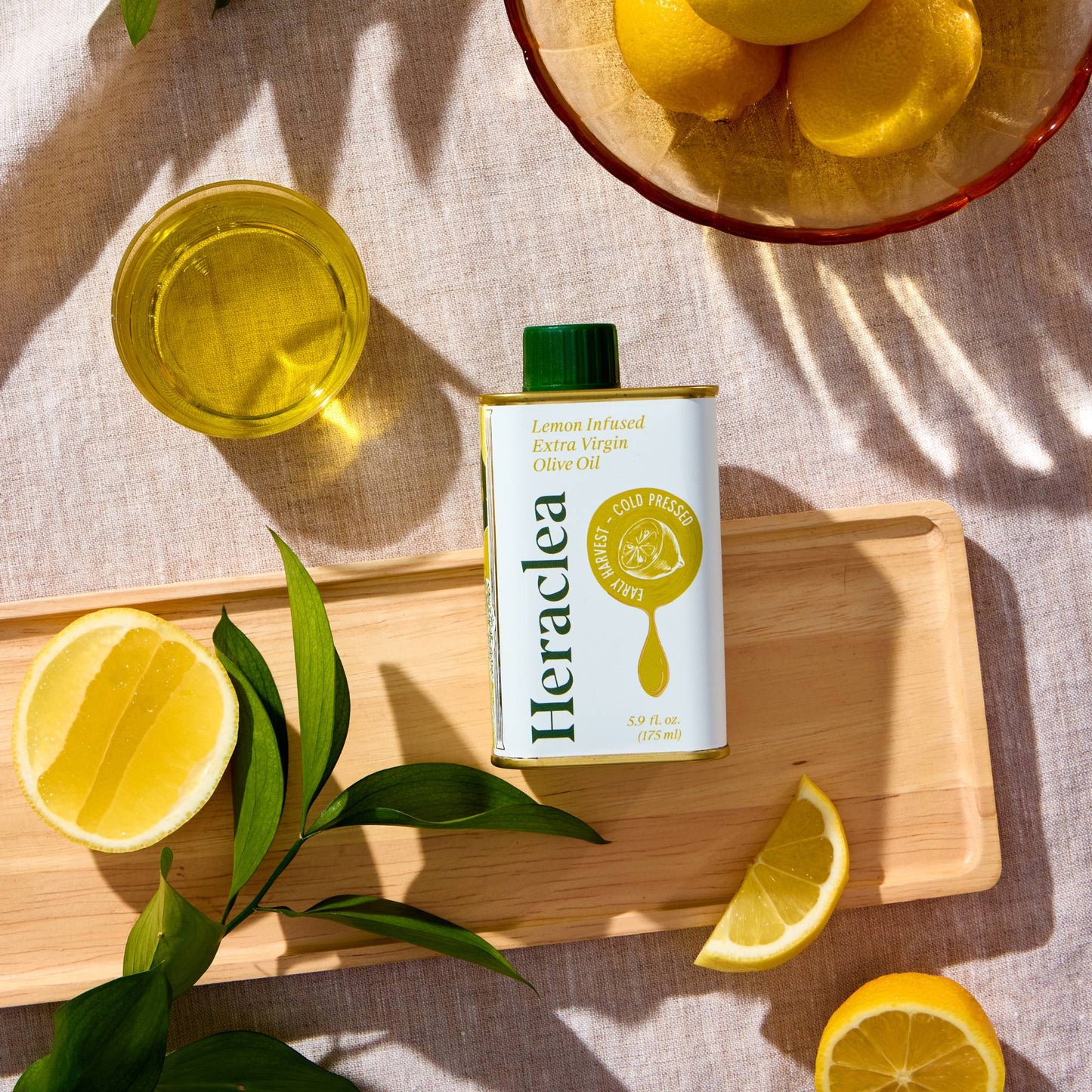 Lemon Infused Olive Oil - Heraclea Food Co