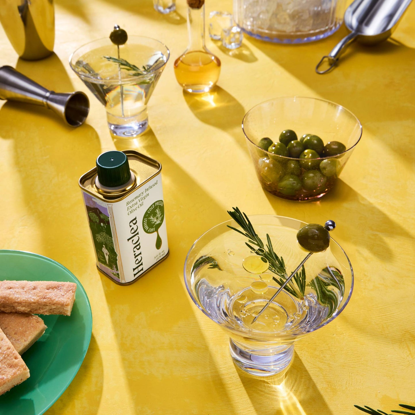 Rosemary Infused Olive Oil - Heraclea Food Co