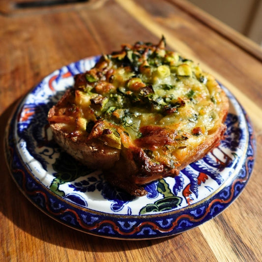 Turkish Style Herbed Egg Bread