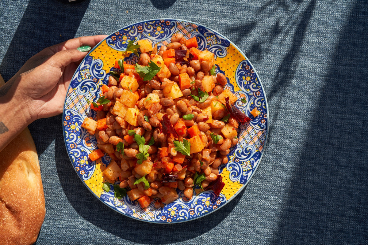 Borlotti Bean Pilaki (Barbunya Pilaki)