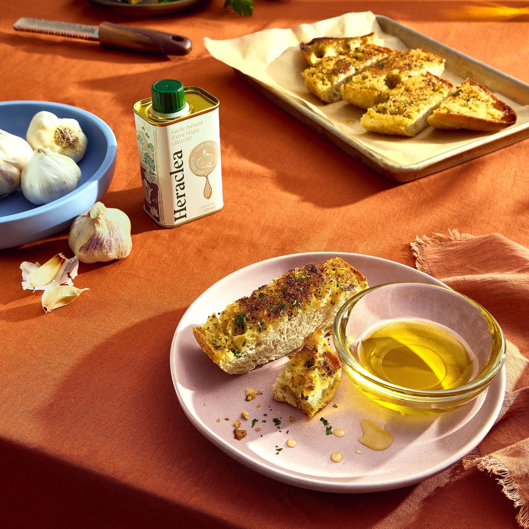 How To Make Garlic Infused Olive Oil? - Heraclea Food Co