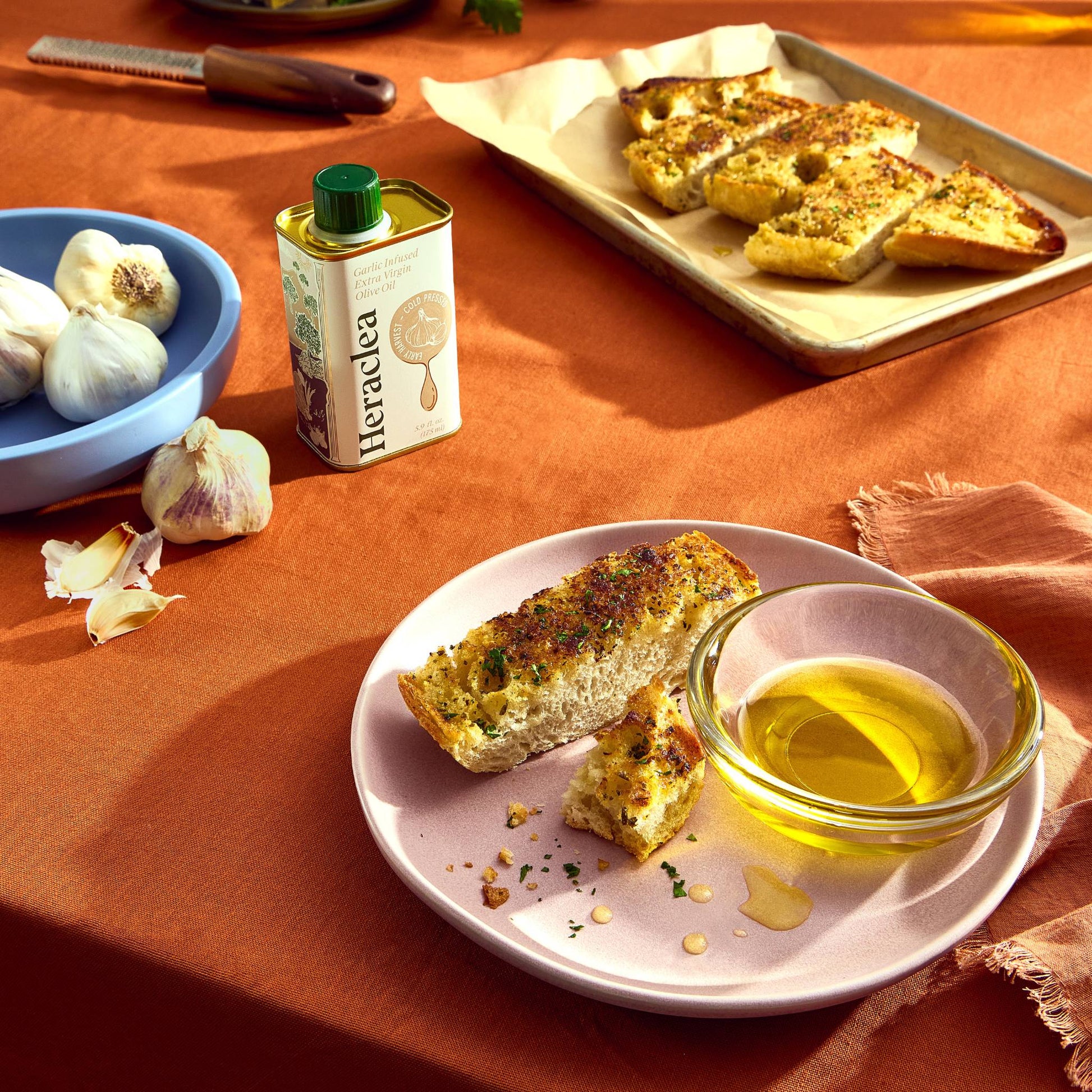 Garlic Infused Olive Oil - Heraclea Food Co