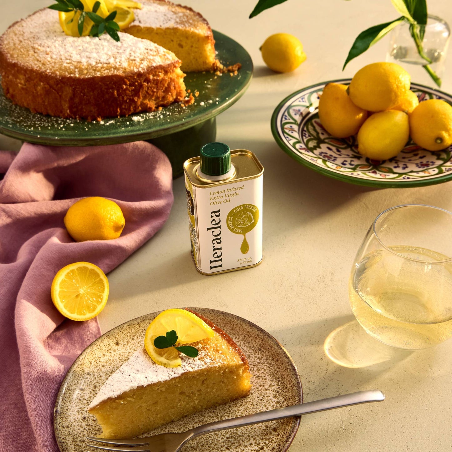 Lemon Infused Olive Oil - Heraclea Food Co