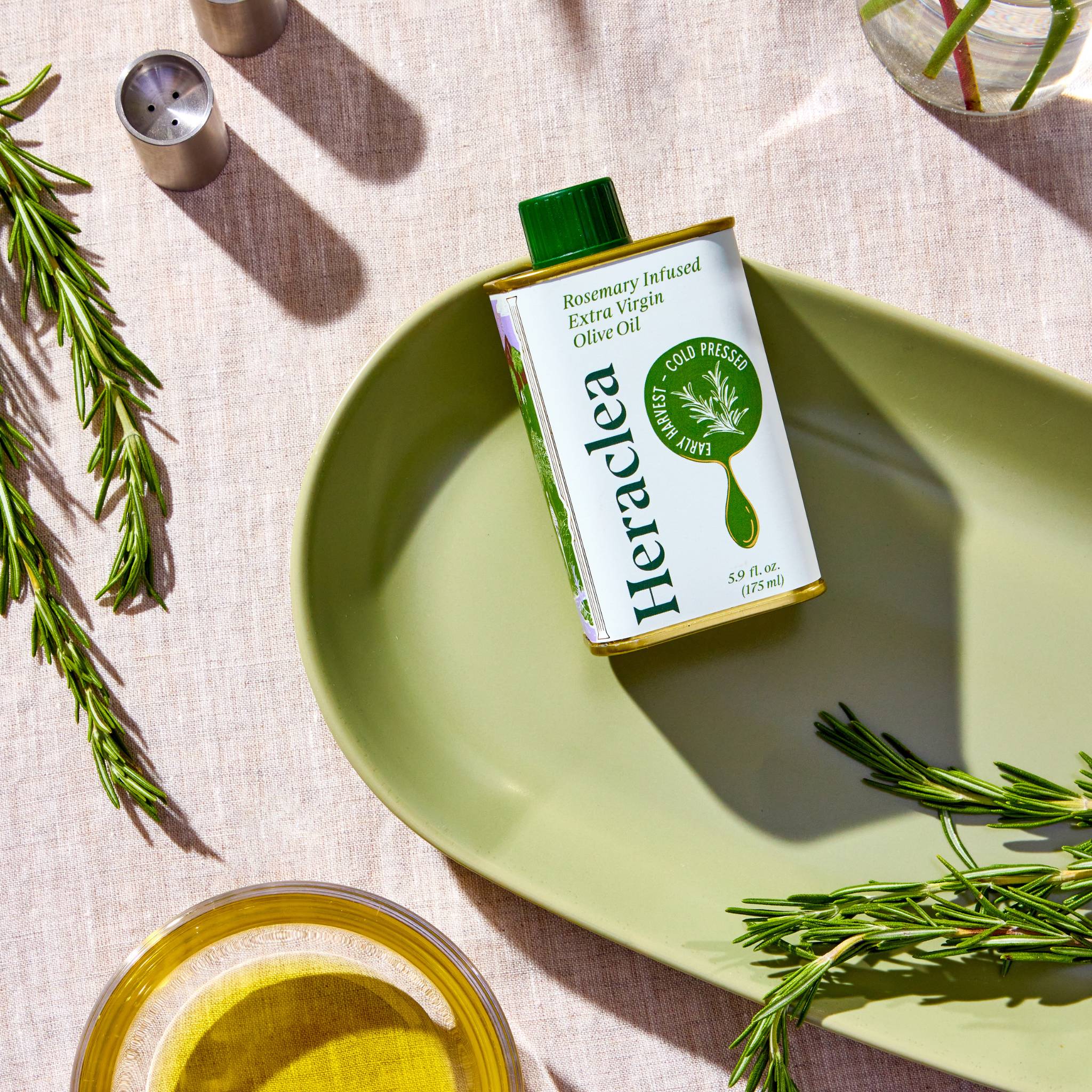 Rosemary Infused Olive Oil - Heraclea Food Co