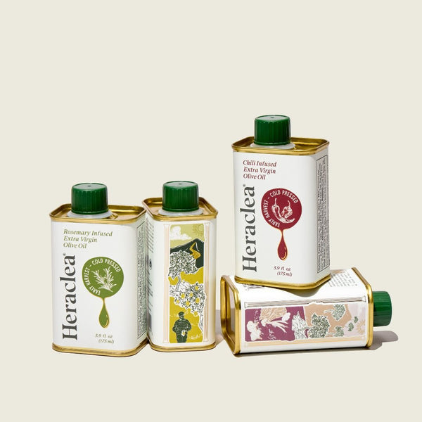 Aegean Flavors — Four Infused EVOOs – Heraclea Food Co