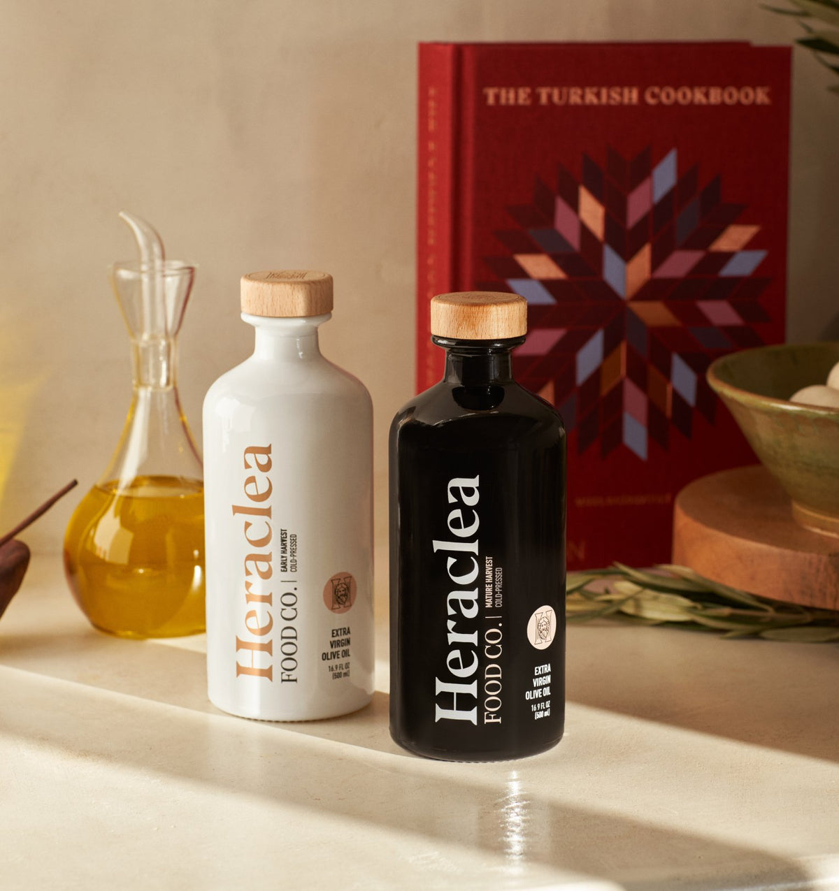 Early and Mature Harvest Turkish Extra Virgin Olive Oils Set – Heraclea ...